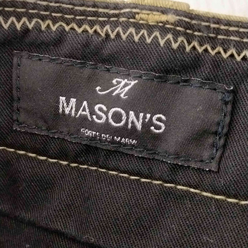 メイソンズ masons スタッズ装飾 スリムカーゴパンツ メンズ