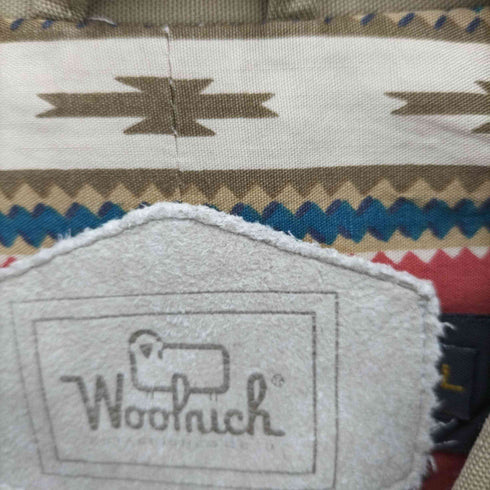 ウールリッチ WOOLRICH 裏地 ネイティブ柄 ハンティングジャケット メンズ import:L