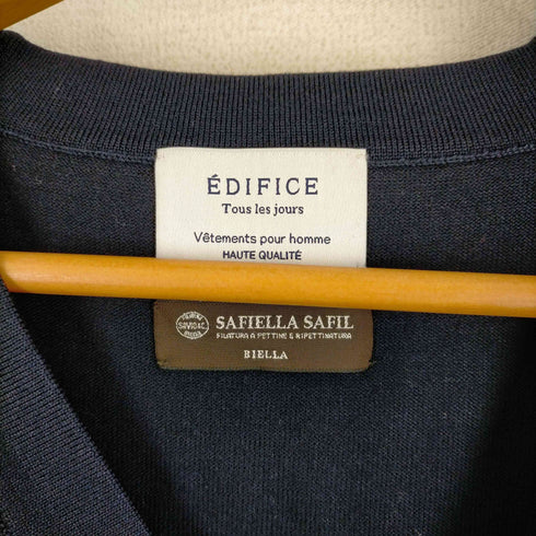 エディフィス EDIFICE SAFIELLA SAFIL イタリア糸 カーディガン レディース JPN:46