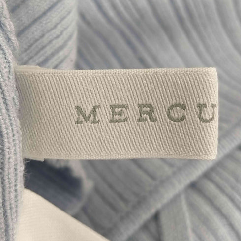 マーキュリーデュオ MERCURYDUO チョーカーリボンハーフスリーブリブニット レディース FREE