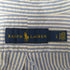 ラルフローレン RALPH LAUREN シアサッカー ポニー刺繍 ストライプ S/S ボタンダウン シャツ メンズ import:L