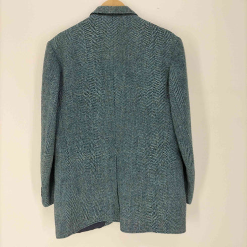 ハリスツイード Harris Tweed ウール ヘリンボーン テーラードジャケット メンズ JPN:50