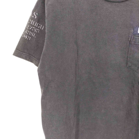 アヴィレックス AVIREX US NAVY 刺繍 ヘビーウェイト S/S Tシャツ ビッグサイズ メンズ 2XL