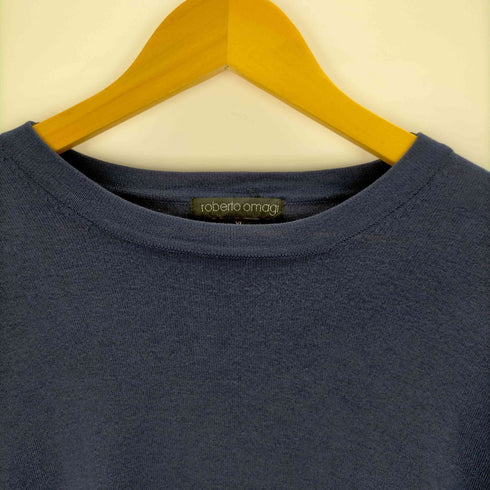 roberto omagi シルク混 クルーネックオーバーサイズ 半袖カットソー メンズ JPN:XL