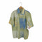 フルギ HAUPT ドイツ製 レーヨンポリ 水彩 S/S シャツ メンズ import:M