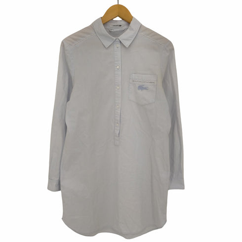 ラコステ LACOSTE プルオーバーシャツワンピース レディース EUR:40