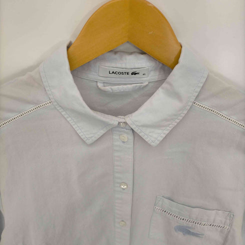 ラコステ LACOSTE プルオーバーシャツワンピース レディース EUR:40