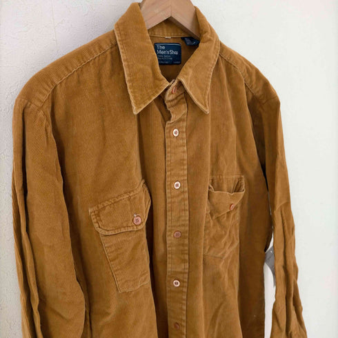 ジェーシーペニー JC Penney コーデュロイ レギュラーカラーシャツ メンズ import:L