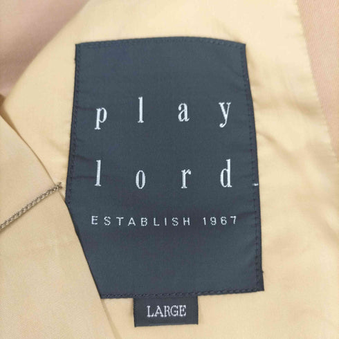 プレイロード PLAY LORD ダブルボタン テーラードジャケット センタープレス 2タック スラックスパンツ メンズ L