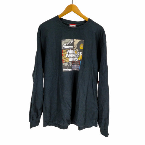 prillmal フロントプリントL/S TEE メンズ JPN:XL
