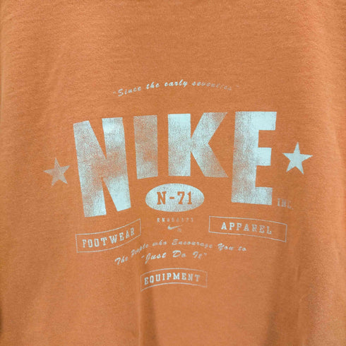 ナイキ NIKE 90s-00s フロントプリント 半袖カットソー メンズ JPN:L