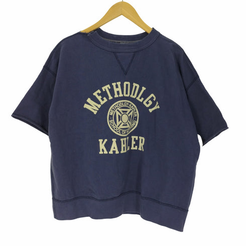 METHODOLOGY KAHLER Vガゼット 3段 S/S スウェット メンズ