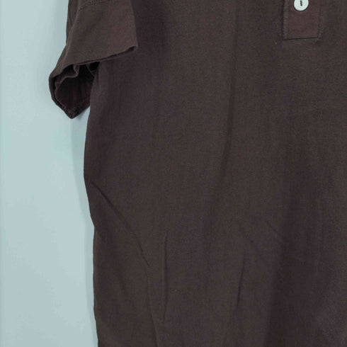 ヘルスニット Healthknit CLASSIC WEIGHT ネコ目ボタン ヘンリーネック S/S Tシャツ メンズ import:XL