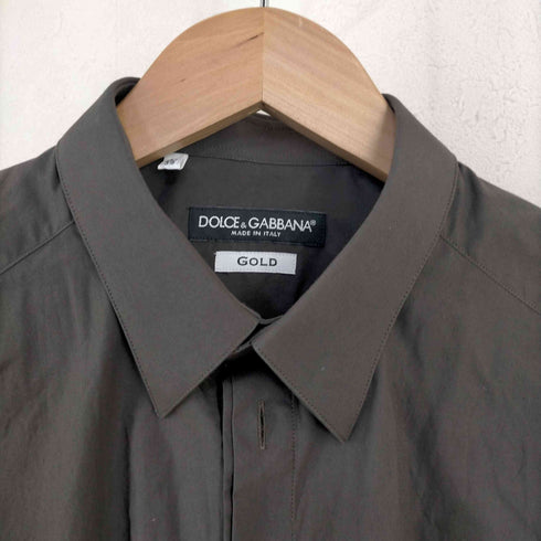 ドルチェアンドガッバーナ DOLCE&GABBANA GOLD レギュラーカラーシャツ メンズ 15 1/2