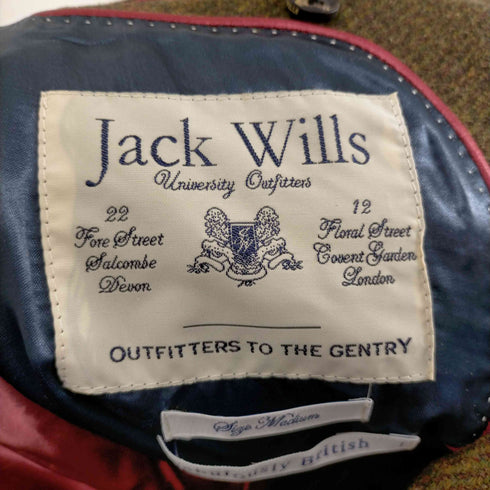 ジャックウィルス JACK WILLS ウール4pジャケット メンズ