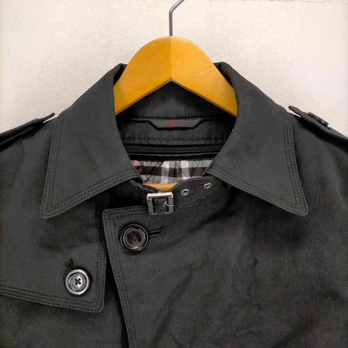 バーバリーブラックレーベル BURBERRY BLACK LABEL キルティングライナー付きコットントレンチコート メンズ JPN:L
