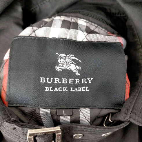 バーバリーブラックレーベル BURBERRY BLACK LABEL キルティングライナー付きコットントレンチコート メンズ JPN:L