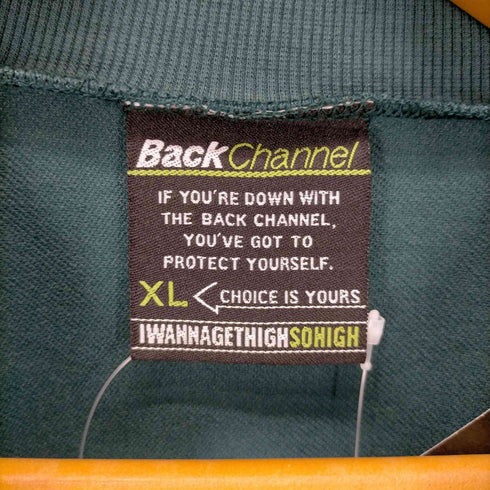 バックチャンネル Back Channel WIDE DRY L/S TEE メンズ JPN:XL