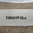 トゥデイフル TODAYFUL ストライプグランパシャツ メンズ FREE