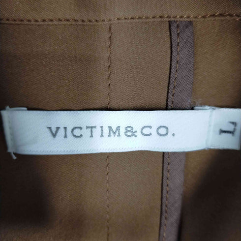 ヴィクティム VICTIM BIG COAT ソロテックス4WAYツイルビッグシルエットコート メンズ JPN:L