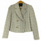 ザラ ZARA コットンダブルツイードブレザー レディース import:XS