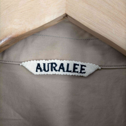 オーラリー AURALEE 18SS WASHED FINX TWILL HALF SLEEVED メンズ 5