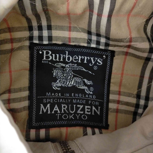 バーバリーズ BURBERRYS 丸善別注 スウィングトップジャケット 裏地キルティング ノバチェック メンズ 8A