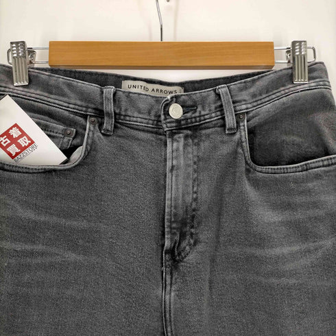 ユナイテッドアローズ UNITED ARROWS 23SS オーガニックブラックデニム ストレートパンツ メンズ JPN:S