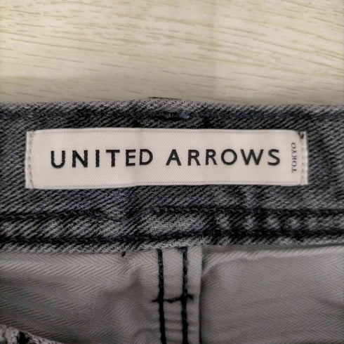 ユナイテッドアローズ UNITED ARROWS 23SS オーガニックブラックデニム ストレートパンツ メンズ JPN:S