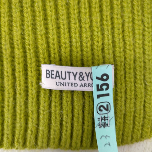 ビューティーアンドユースユナイテッドアローズ BEAUTY & YOUTH UNITED ARROWS アゼ ニット マフラー メンズ