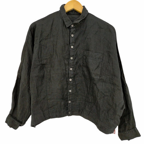 ネストローブ nest Robe リネンバルーンシャツブラウス レディース