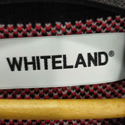 ホワイトランド WHITELAND ペイズリービッグカーディガン メンズ FREE