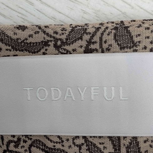 トゥデイフル TODAYFUL Jacquard Layered Pants レディース 36