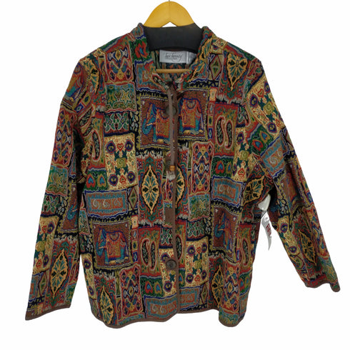 TWO TWENTY COLLECTION ゴブラン織りジャケット レディース 3XL