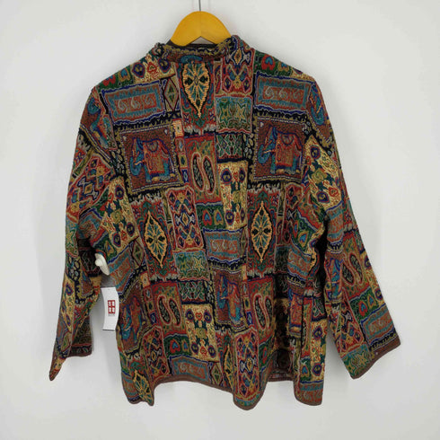 TWO TWENTY COLLECTION ゴブラン織りジャケット レディース 3XL