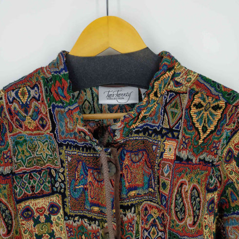 TWO TWENTY COLLECTION ゴブラン織りジャケット レディース 3XL