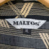 MALTOS オープンカラー ポリエステルシャツ 総柄 メンズ import:XL