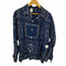 エヌハリウッド N.HOOLYWOOD 22AW GEOMETRIC PATTERN OPEN COLLAR LONG SLEEVE SHIRT メンズ 40
