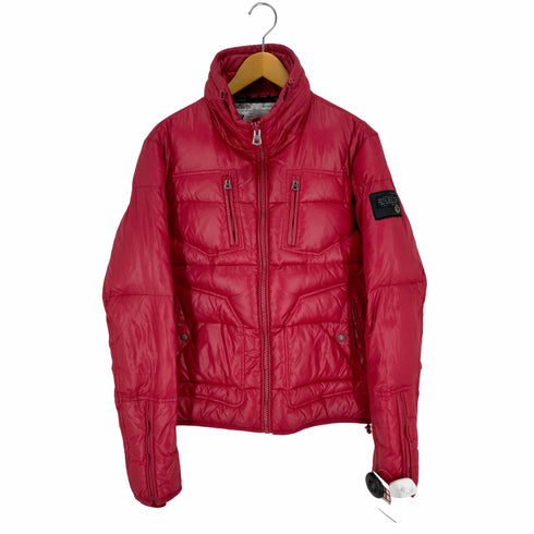 ディーゼル DIESEL 90S レザーパッチ中綿ジャケット メンズ JPN:L