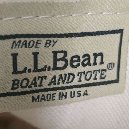 エルエルビーン L.L.Bean USA製 BOAT AND TOTE キャンバストートバッグ ミディアム メンズ medium