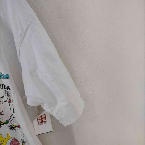 フルーツオブザルーム FRUIT OF THE LOOM USA製 JACKSON DID THIS 93年 海洋プリントTシャツ メンズ import:XL