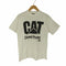 キャタピラー CAT 90S USA製 コピーライト 1993 プリント S/S Tシャツ メンズ import:M