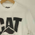 キャタピラー CAT 90S USA製 コピーライト 1993 プリント S/S Tシャツ メンズ import:M