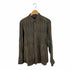 ジェーンバーンズ JHANE BARNES シルクレーヨン ストライプシャツ メンズ import:L