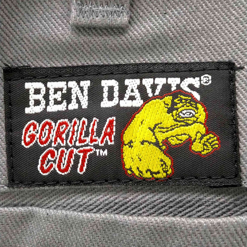 ベンデイビス BEN DAVIS 90s OLD USA製 GORILLA CUT ワークパンツ メンズ US:32-33