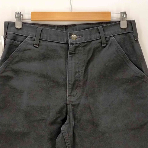 カーハート Carhartt 00s メキシコ製 ダック地 ブラックデニムペインターパンツ メンズ 32×30