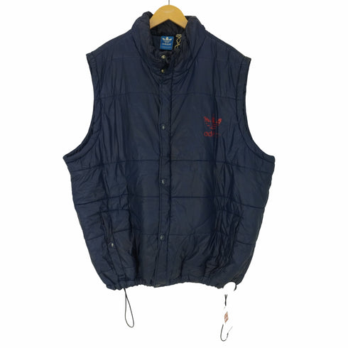 アディダスオリジナルス adidas Originals ロゴプリント パデッド ベスト ジャケット ビッグサイズ メンズ 3XL