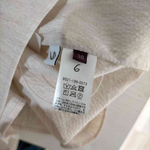 ロクビューティーアンドユースユナイテッドアローズ 6 BEAUTY & YOUTH UNITED ARROWS ボリュームスリーブ ブラウス レディース JPN:38