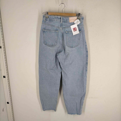 ザラ ZARA slouchy jeans テーパードデニムパンツ レディース 36