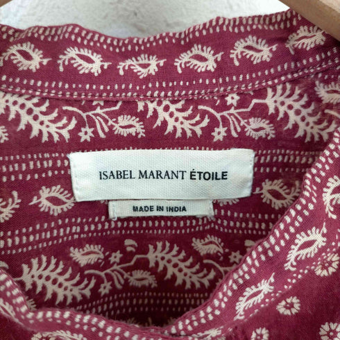 イザベルマランエトワール ISABEL MARANT ETOILE コットン フラワープリントブラウス レディース EUR:38